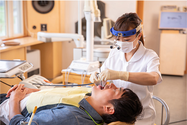 麻布十番歯科で受ける歯周病治療のイメージ